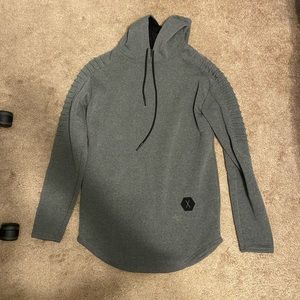 Mens grey hoodie